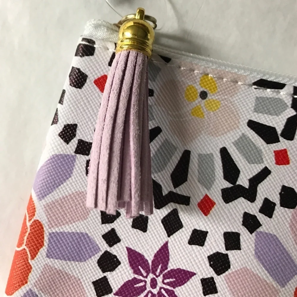 Lexington Pouch - Purple Tassel